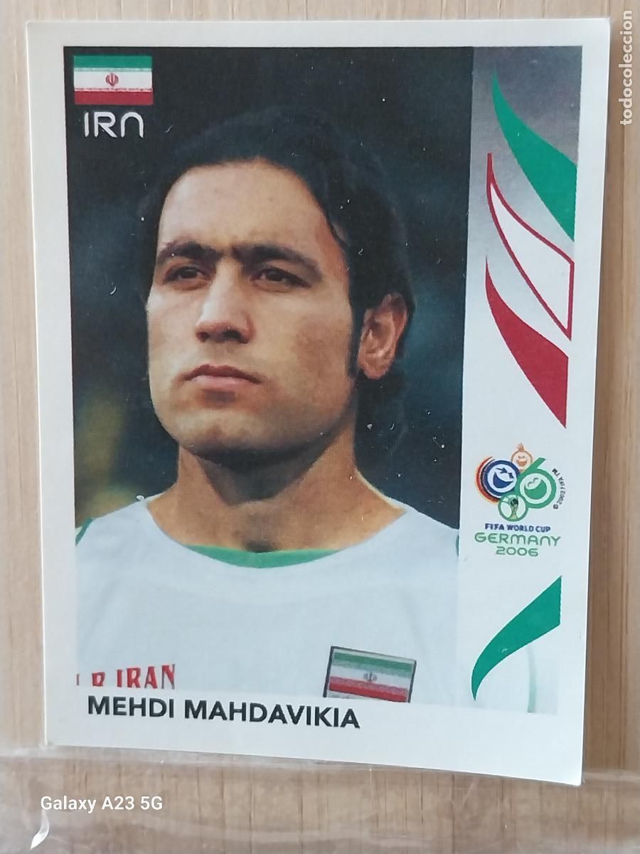 Fu&szlig;ball-Sticker: MAHDAVIKIA 273 IRAN *** GERMANY 2006 PANINI CROMO ORIGINAL SIN PEGAR NUNCA ++