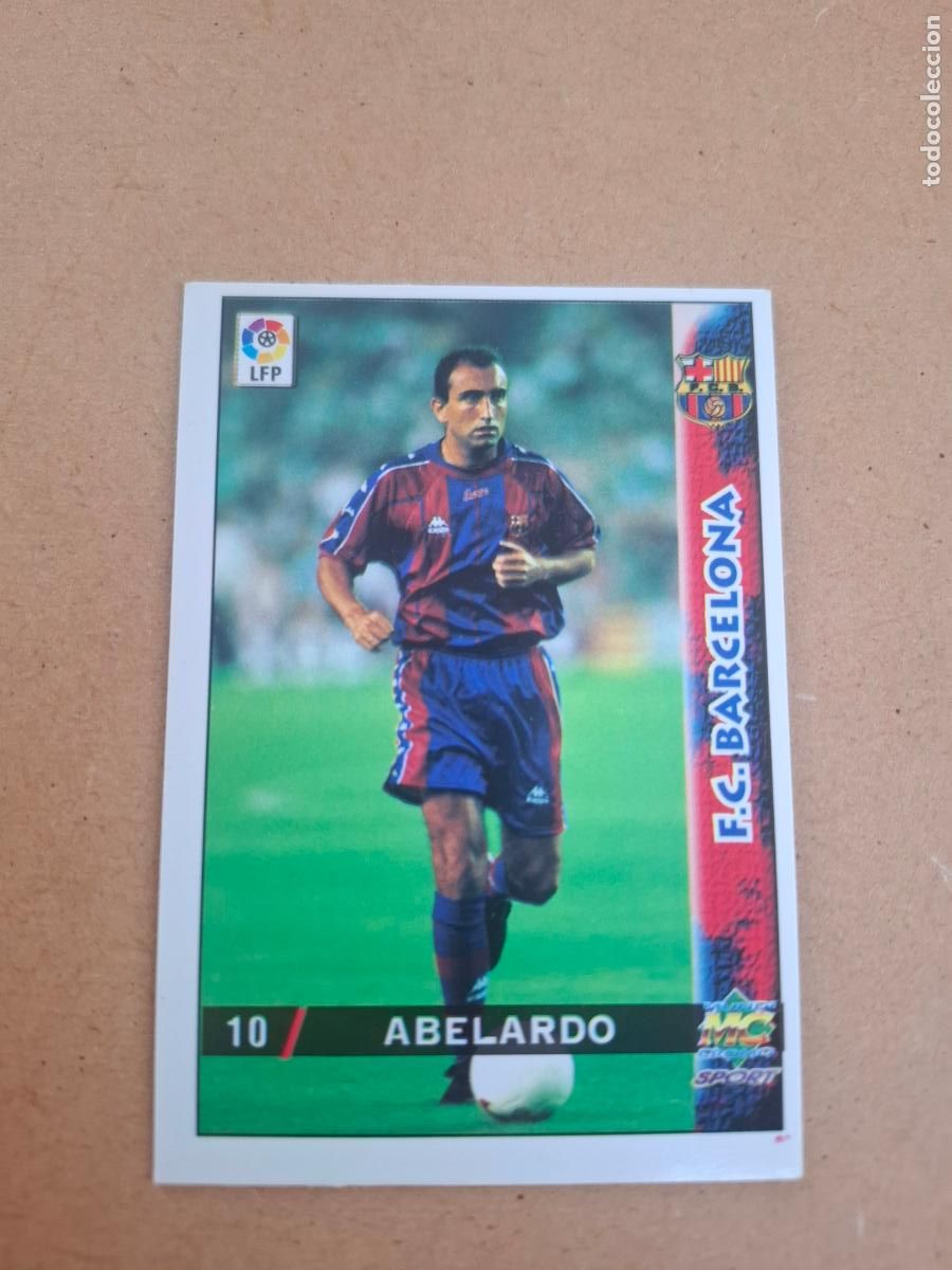 Cartes &agrave; collectionner de Football: MUNDICROMO 98 99 1998 1999 - 10 ABERLARDO - FC. BARCELONA