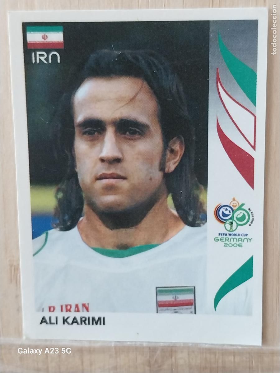 Cartes &agrave; collectionner de Football: KARIMI 271 IRAN *** GERMANY 2006 PANINI CROMO ORIGINAL SIN PEGAR NUNCA ++