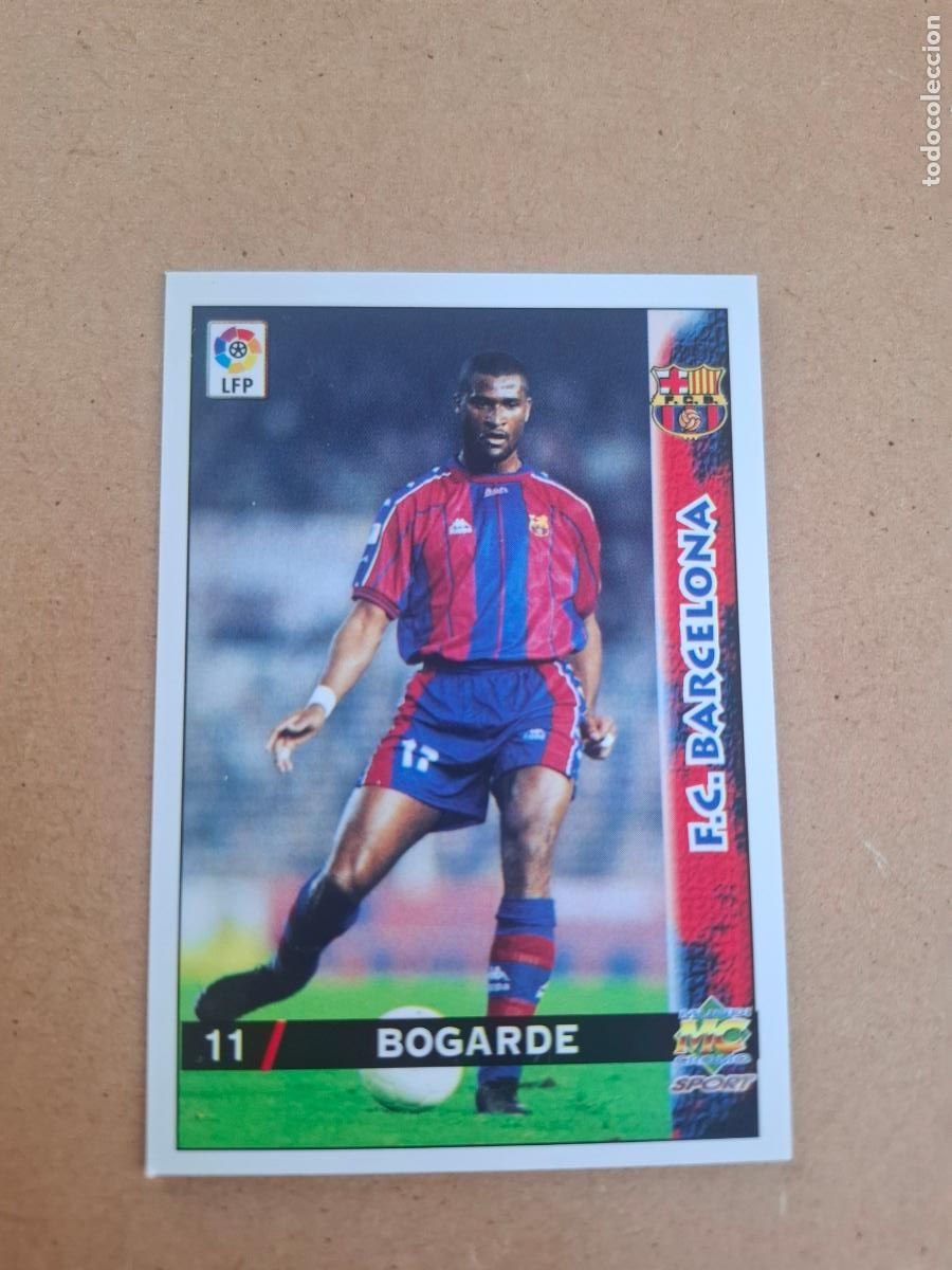 Cartes &agrave; collectionner de Football: MUNDICROMO 98 99 1998 1999 - 11 BOGARDE - FC. BARCELONA