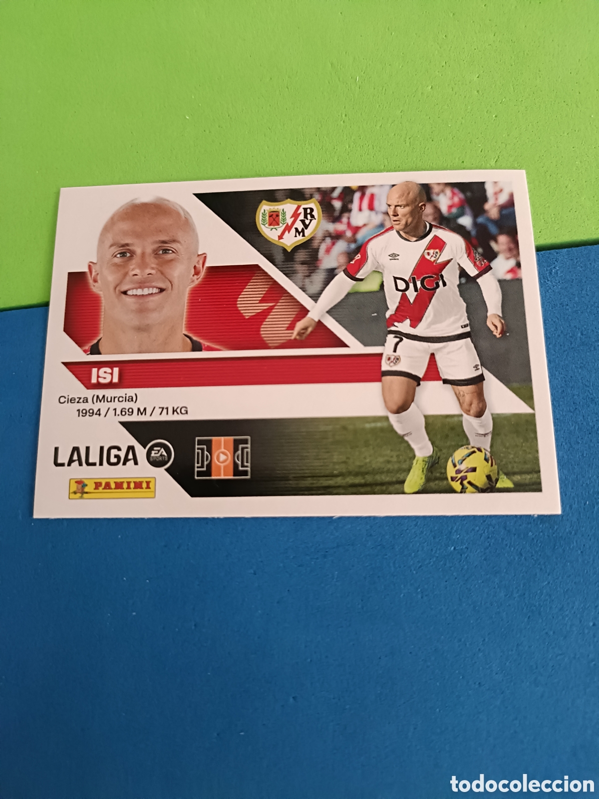 Football Stickers: Panini cromos stickers Liga este 2026 2027 26 27 - Rayo Vallecano 15 Isi