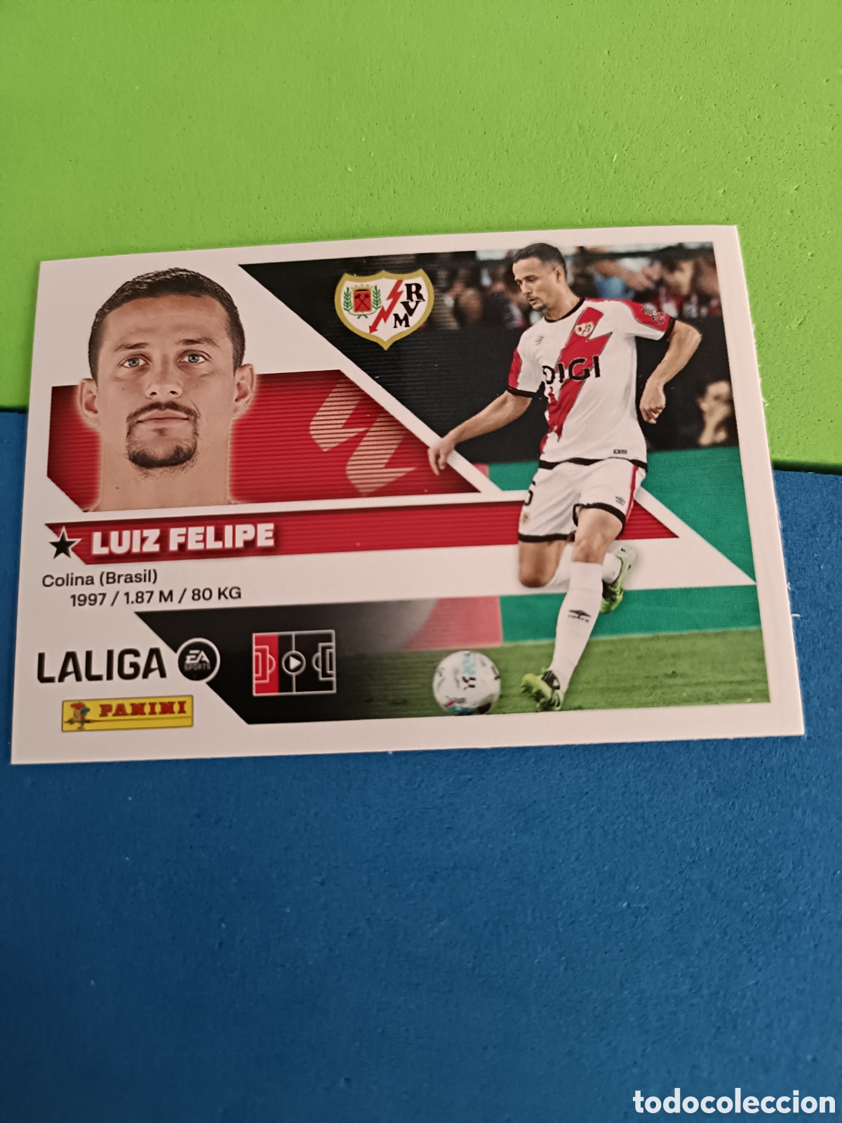 Football Stickers: Panini cromos stickers Liga este 2026 2027 26 27 - Rayo Vallecano 9 Luiz Felipe