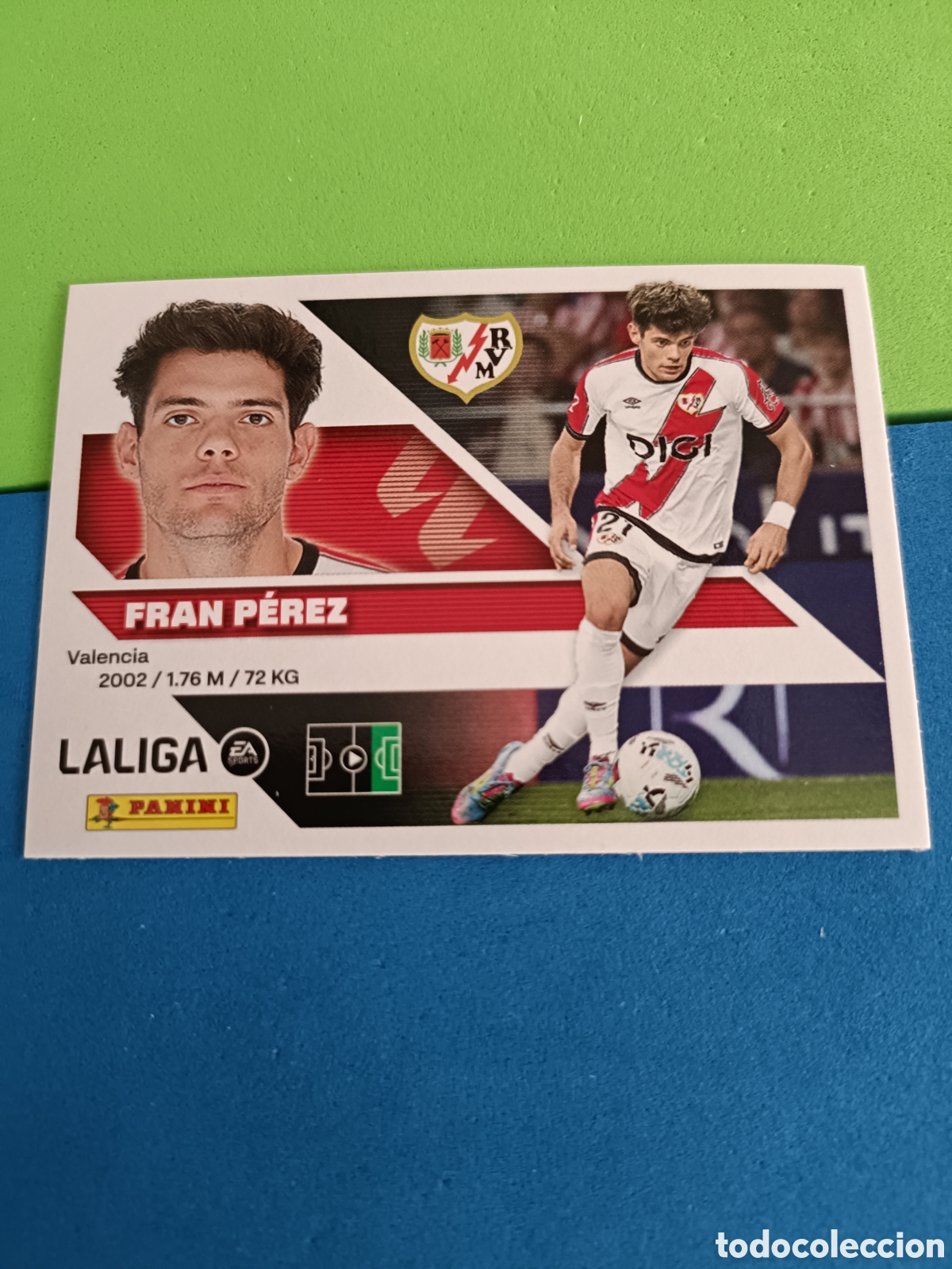 Cromos de Futebol: Panini cromos stickers Liga este 2026 2027 26 27 - Rayo Vallecano 17 Fran P&eacute;rez