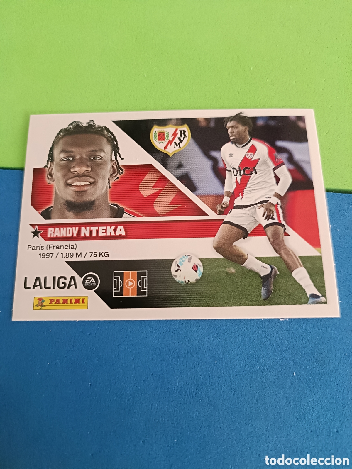 Cromos de f&uacute;tbol: Panini cromos stickers Liga este 2026 2027 26 27 - Rayo Vallecano 11B Nteka