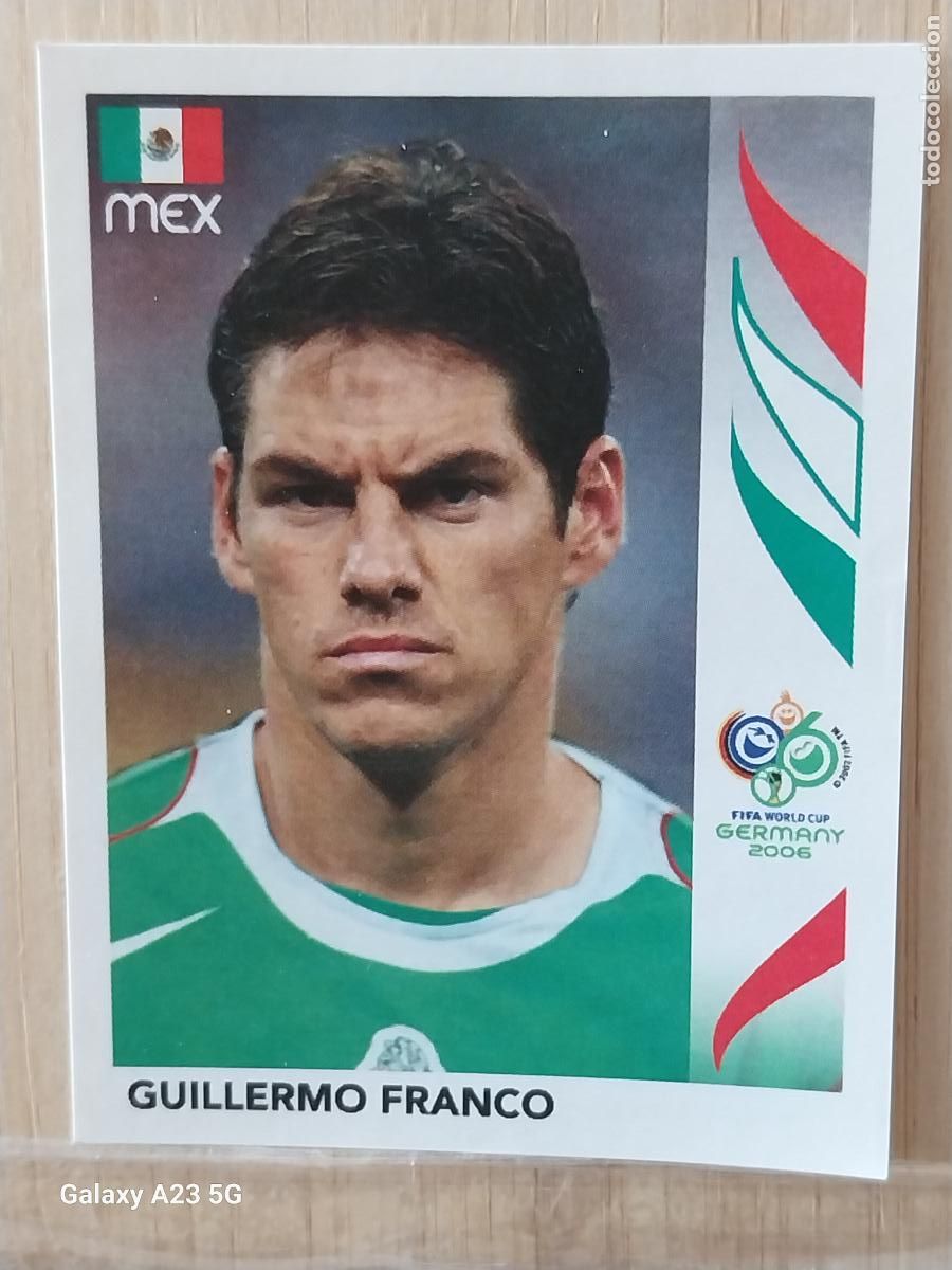 Cromos de f&uacute;tbol: FRANCO 252 MEXICO *** GERMANY 2006 PANINI CROMO ORIGINAL SIN PEGAR NUNCA ++