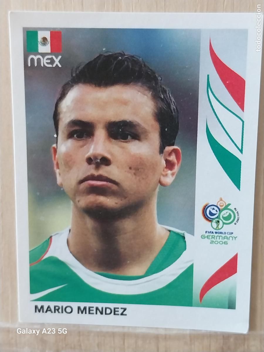 Cromos de f&uacute;tbol: MENDEZ 248 MEXICO *** GERMANY 2006 PANINI CROMO ORIGINAL SIN PEGAR NUNCA ++