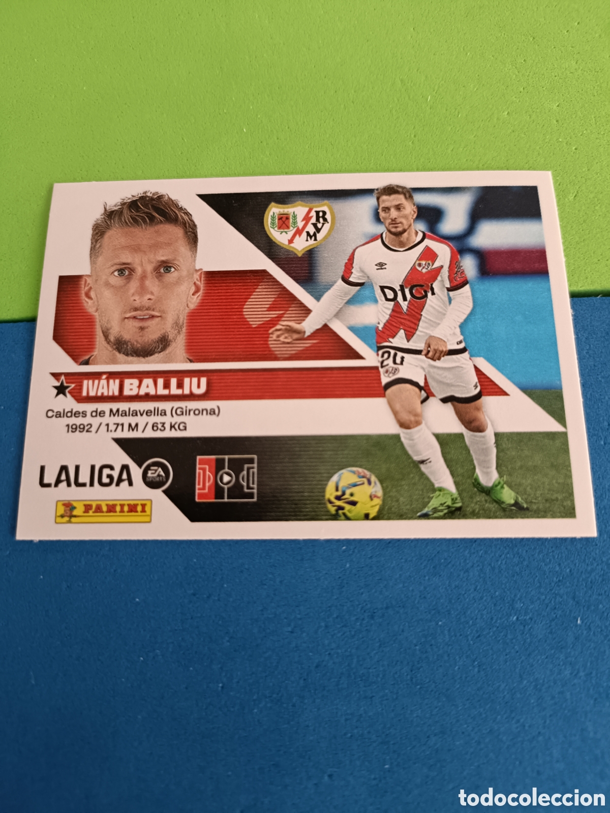 Football Stickers: Panini cromos stickers Liga este 2026 2027 26 27 - Rayo Vallecano 6 Balliu
