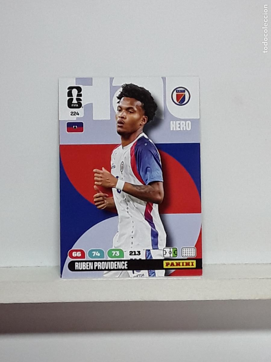 Football Stickers: ADRENALYN MUNDIAL 2026 WORLD CUP 26 ALBUM PANINI N 224 HAITI RUBEN PROVIDENCE