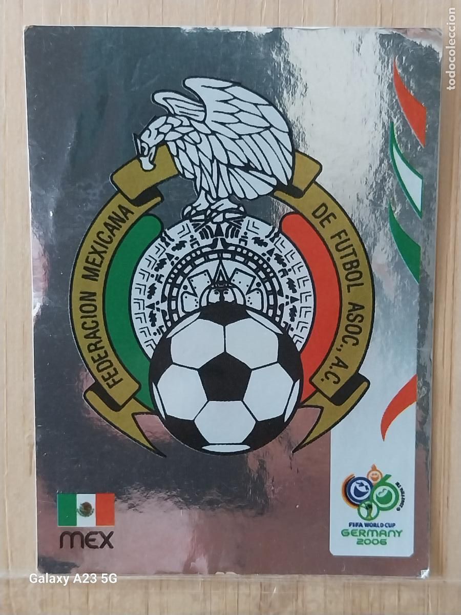 Football Stickers: ESCUDO 245 MEXICO *** GERMANY 2006 PANINI CROMO ORIGINAL SIN PEGAR NUNCA ++
