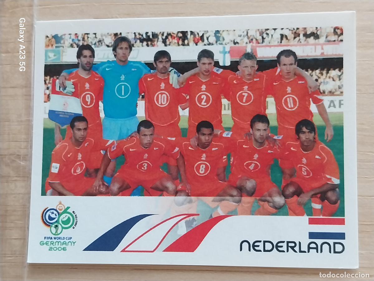 Cromos de f&uacute;tbol: 226 HOLANDA NED *** GERMANY 2006 PANINI CROMO ORIGINAL SIN PEGAR NUNCA ++