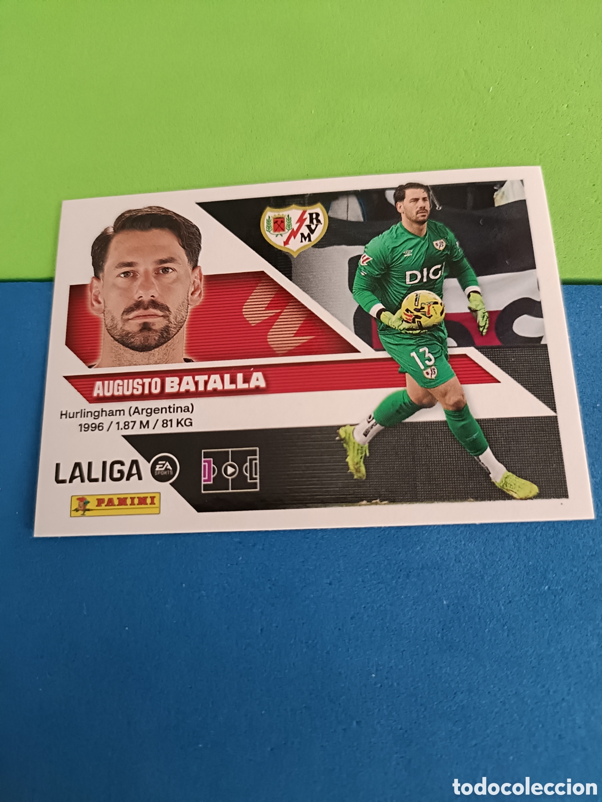 Cromos de f&uacute;tbol: Panini cromos stickers Liga este 2026 2027 26 27 - Rayo Vallecano 3 Batalla