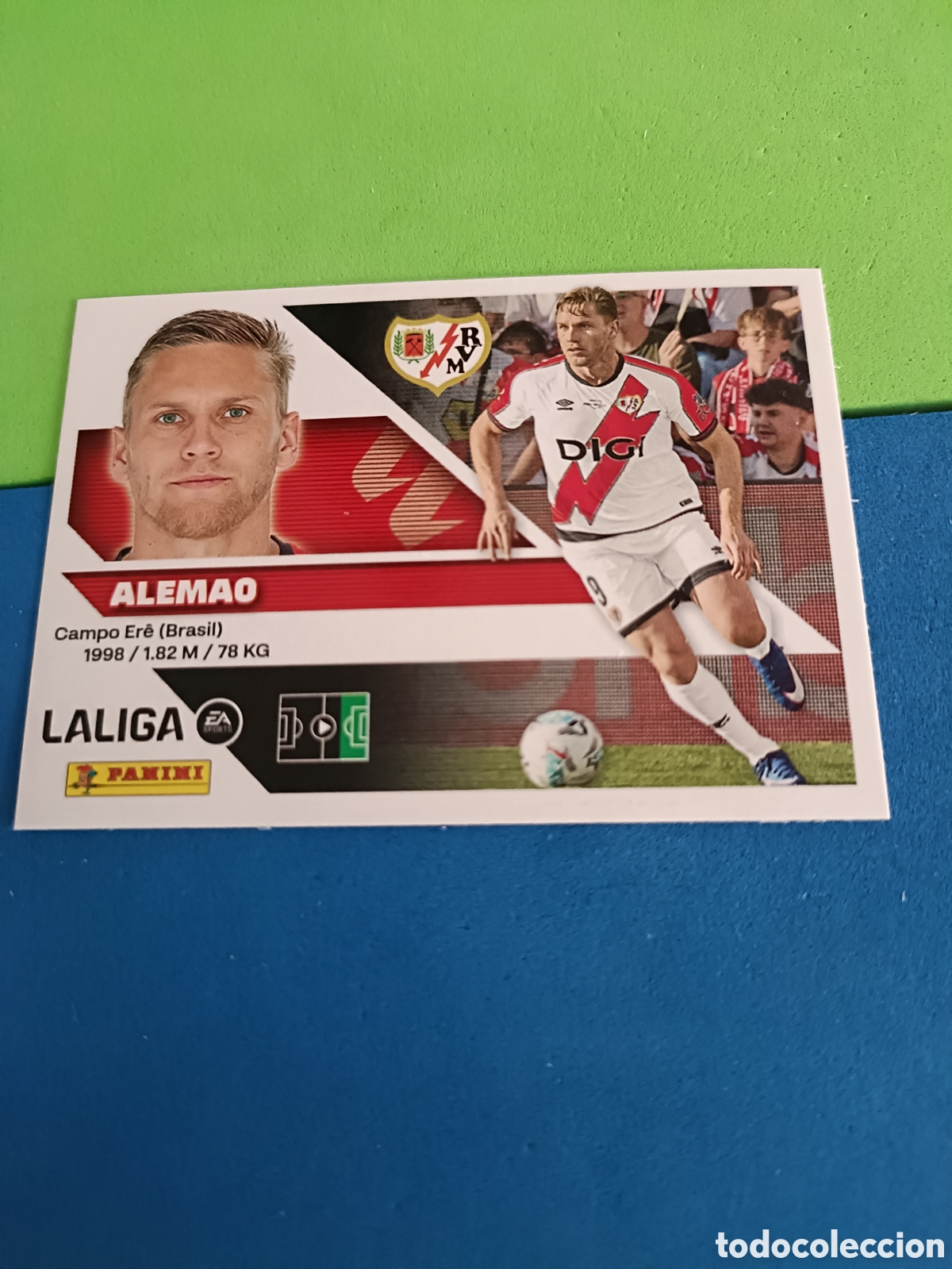 Cromos de f&uacute;tbol: Panini cromos stickers Liga este 2026 2027 26 27 - Rayo Vallecano 20 Alemao