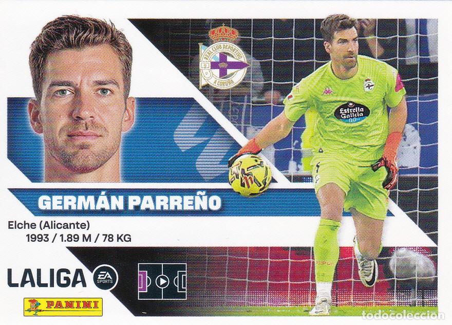 Cromos de f&uacute;tbol: ESTE 2026-27 * GERM&Aacute;N PARRE&Ntilde;O * N&ordm; 4 - DEL DEPORTIVO (NUEVO DE SOBRE) (A-20)