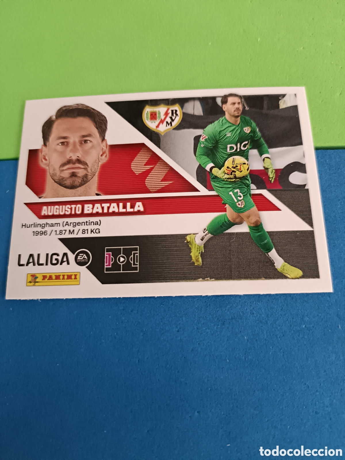 Cromos de f&uacute;tbol: Panini cromos stickers Liga este 2026 2027 26 27 - Rayo Vallecano 3 Batalla