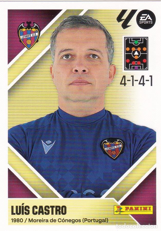 Cromos de f&uacute;tbol: ESTE 2026-27 * LU&Iacute;S CASTRO * N&ordm; 2 - DEL LEVANTE (NUEVO DE SOBRE) (A-20)