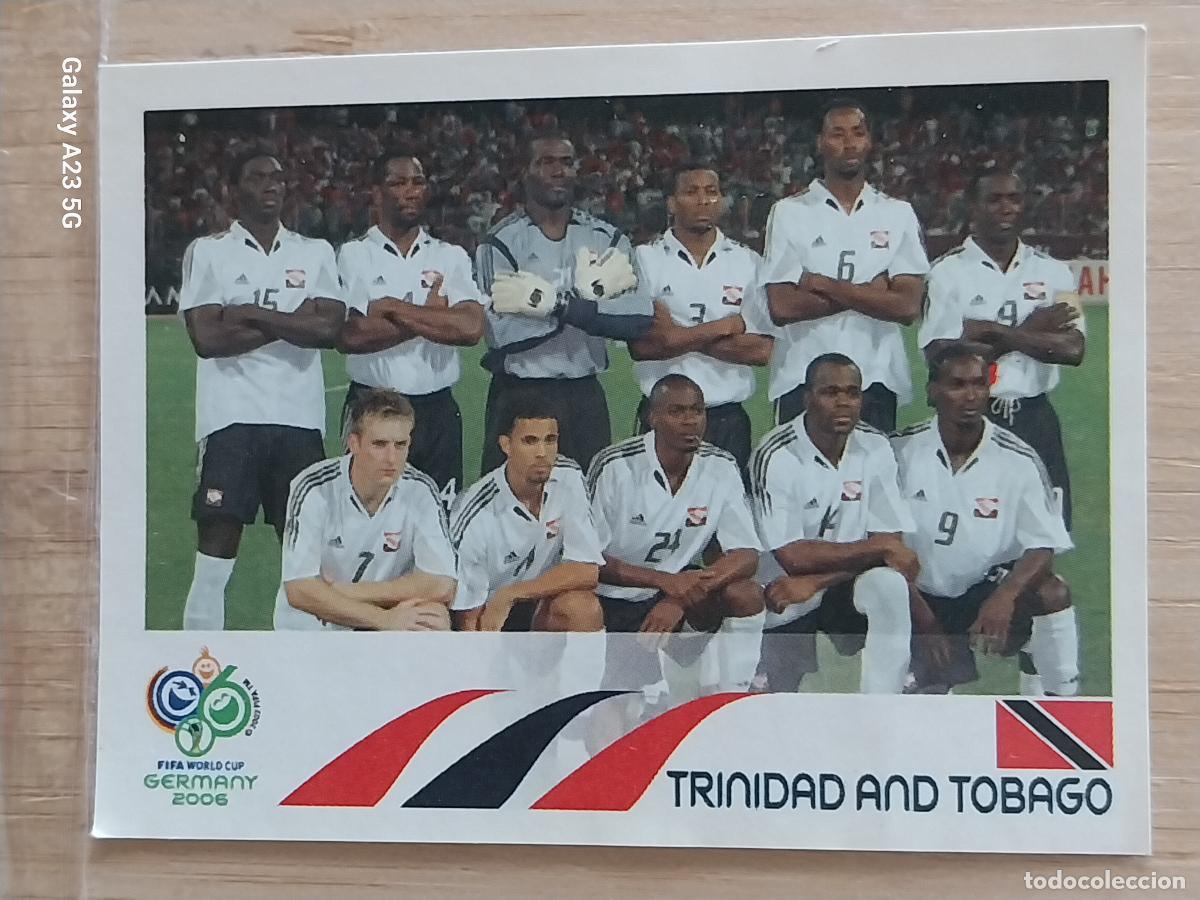 Cromos de f&uacute;tbol: TRINIDAD TOBAGO 131 *** GERMANY 2006 PANINI CROMO ORIGINAL SIN PEGAR NUNCA ++