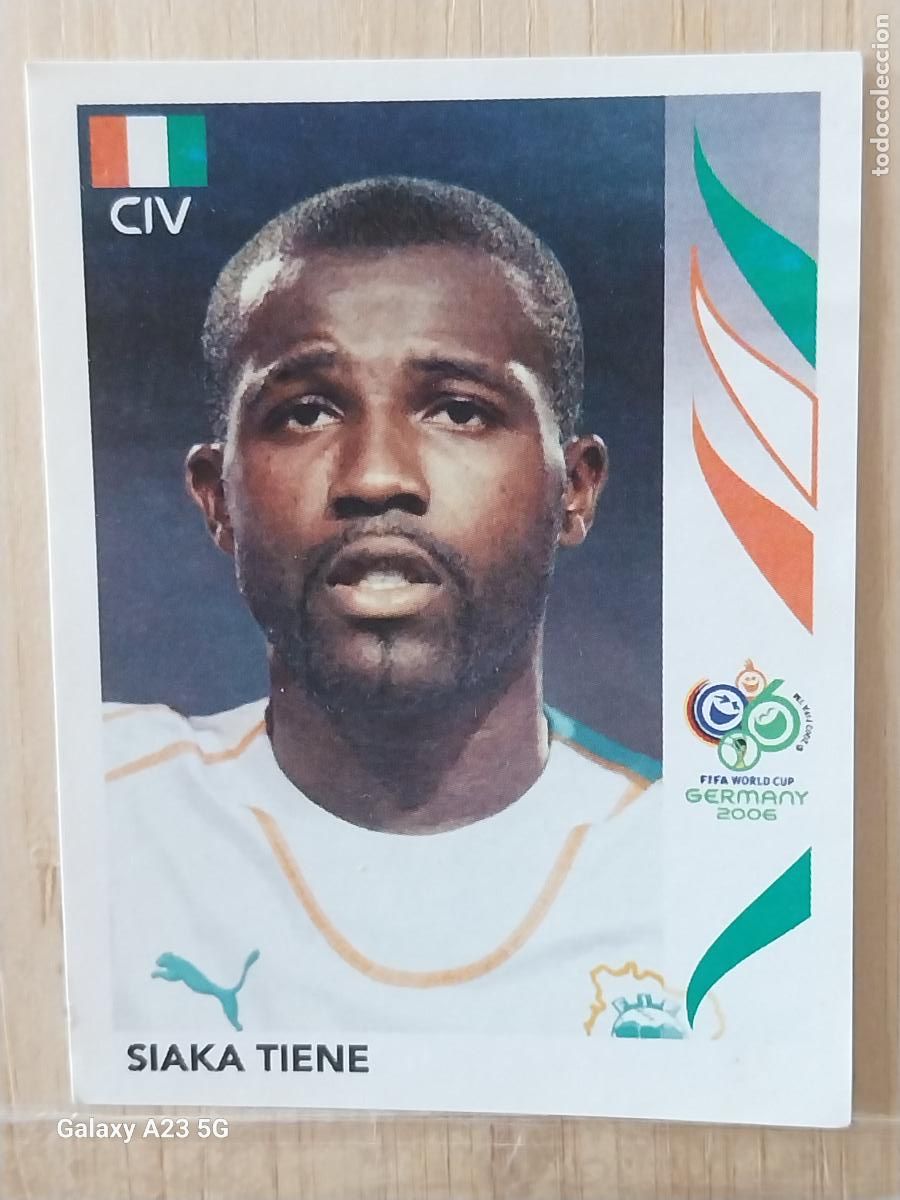 Cromos de f&uacute;tbol: TIENE 200 COSTA MARFIL *** GERMANY 2006 PANINI CROMO ORIGINAL SIN PEGAR NUNCA ++