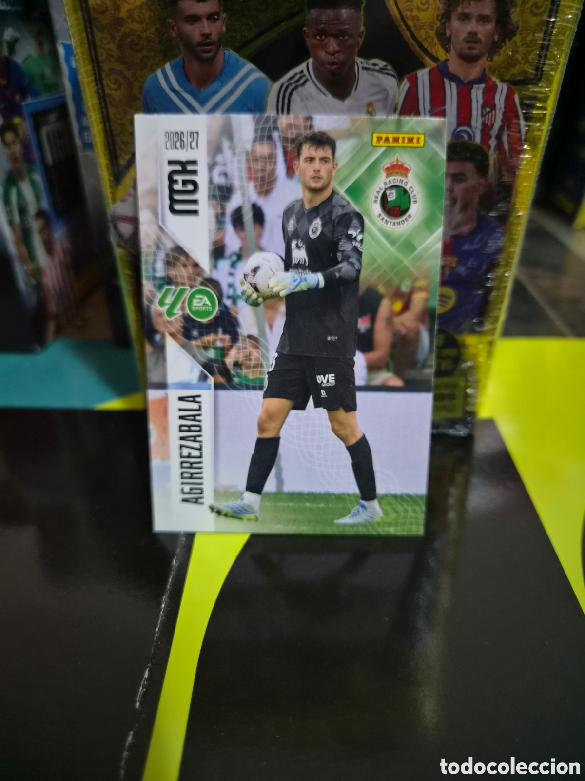 Cromos de f&uacute;tbol: N&deg;272 Racing de Santander Agirrezabala Megacracks 26/27