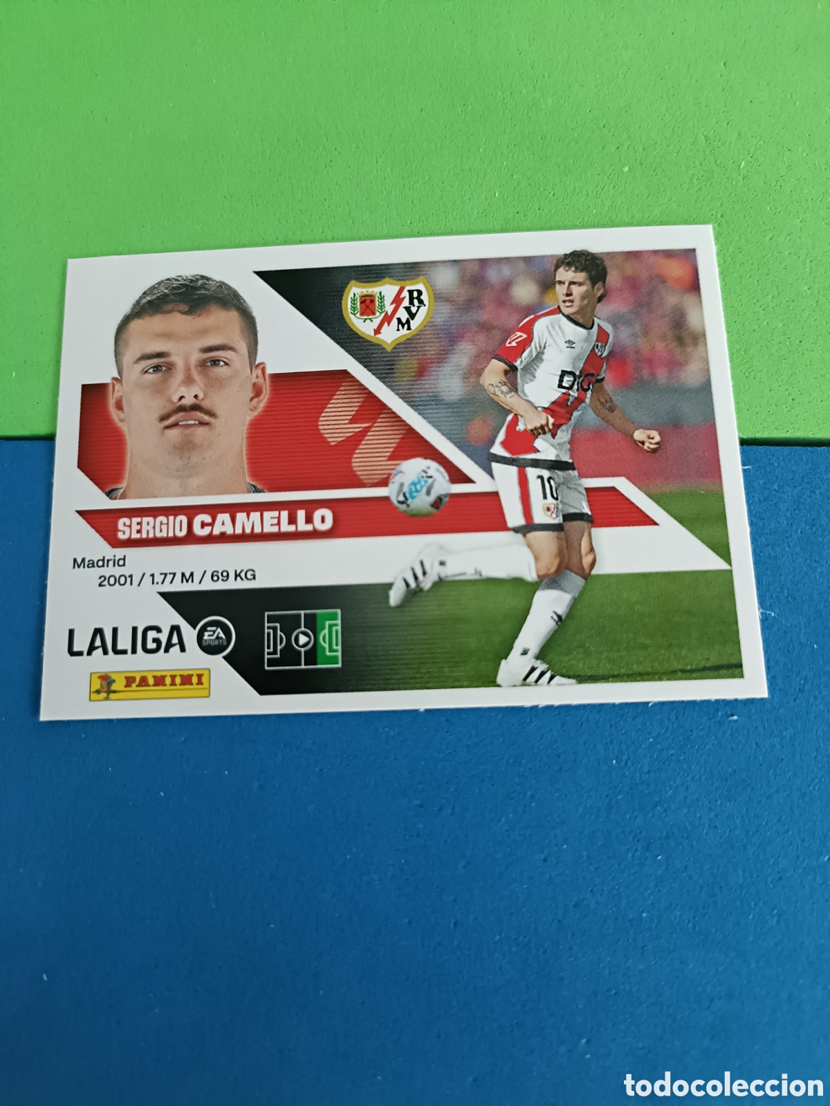 Cromos de f&uacute;tbol: Panini cromos stickers Liga este 2026 2027 26 27 - Rayo Vallecano 19 Camello
