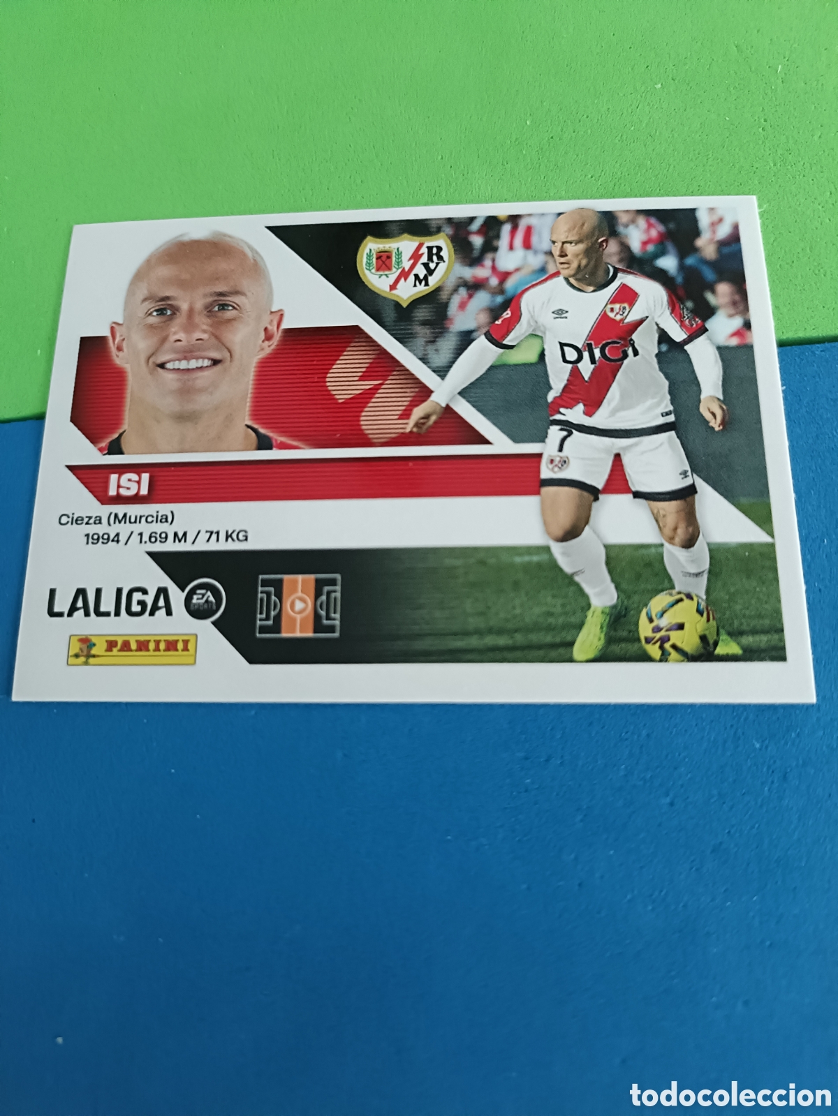 Cromos de f&uacute;tbol: Panini cromos stickers Liga este 2026 2027 26 27 - Rayo Vallecano 15 Isi