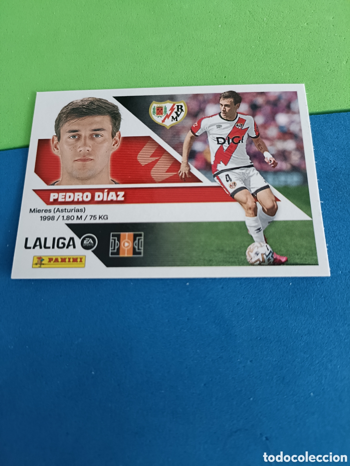 Cromos de f&uacute;tbol: Panini cromos stickers Liga este 2026 2027 26 27 - Rayo Vallecano 11A Pedro D&iacute;az