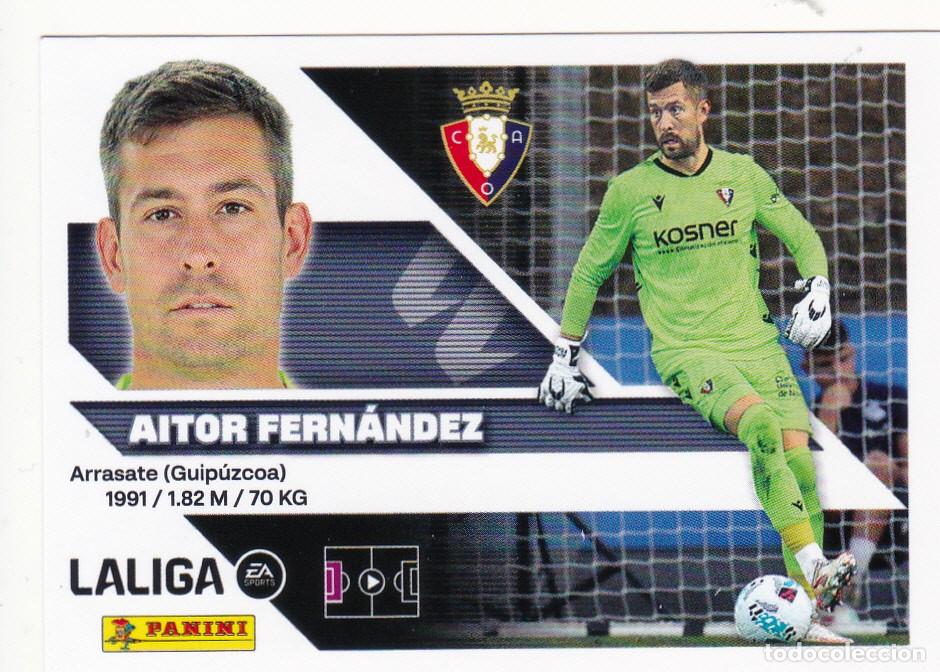 Figurine di Calcio: ESTE 2026-27 * AITOR FERN&Aacute;NDEZ * N&ordm; 4 - DEL OSASUNA (NUEVO DE SOBRE) (A-20)
