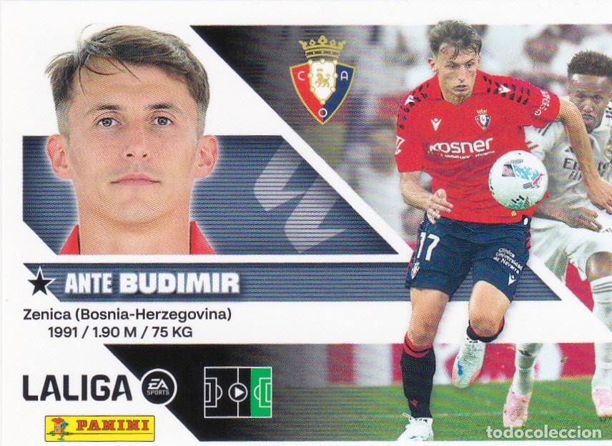 Cromos de f&uacute;tbol: ESTE 2026-27 * BUDIMIR * N&ordm; 20 - DEL OSASUNA (NUEVO DE SOBRE) (A-20)