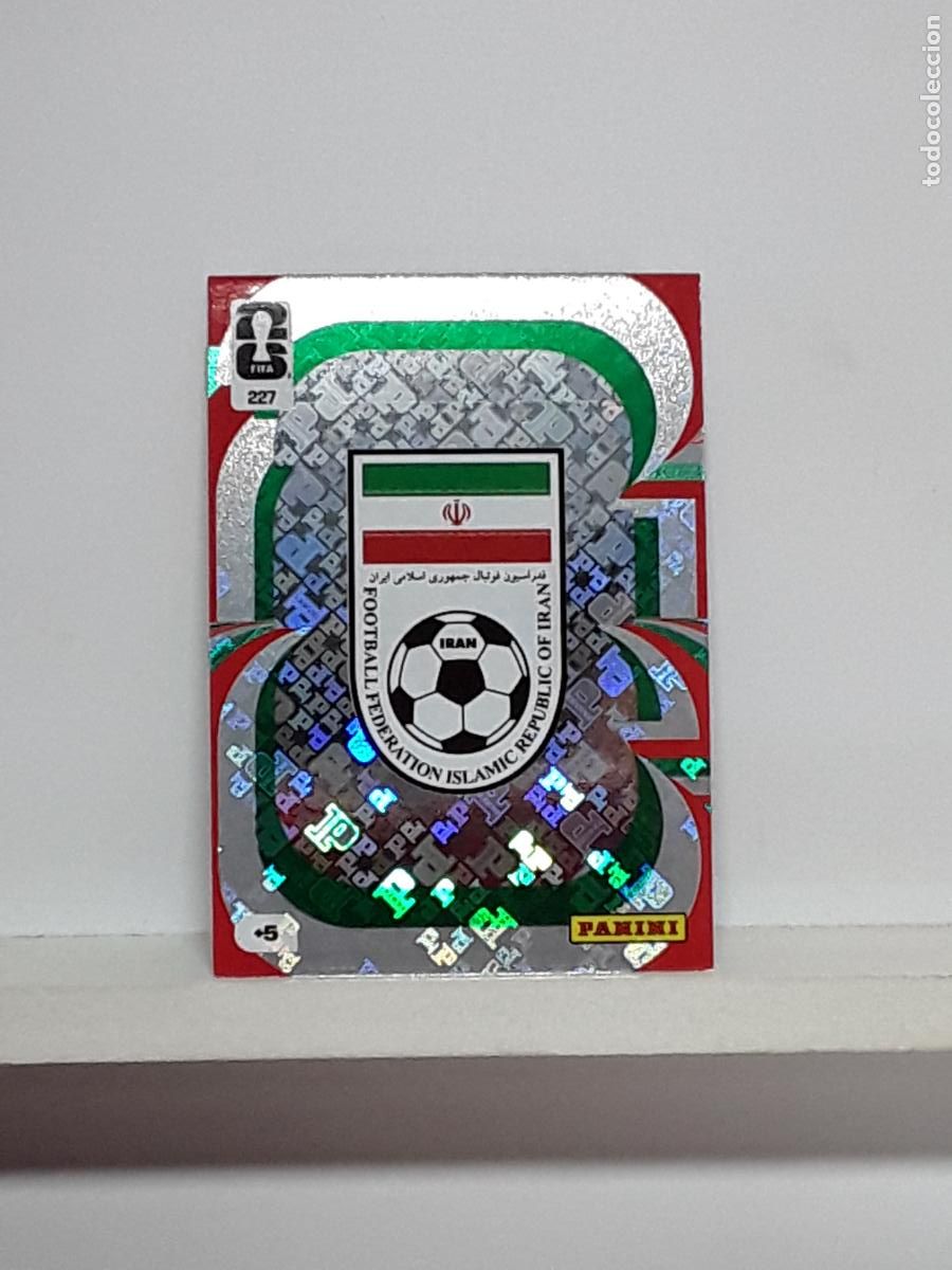 Cromos de f&uacute;tbol: ADRENALYN MUNDIAL 2026 WORLD CUP 26 ALBUM PANINI N 227 IRAN ESCUDO LOGO
