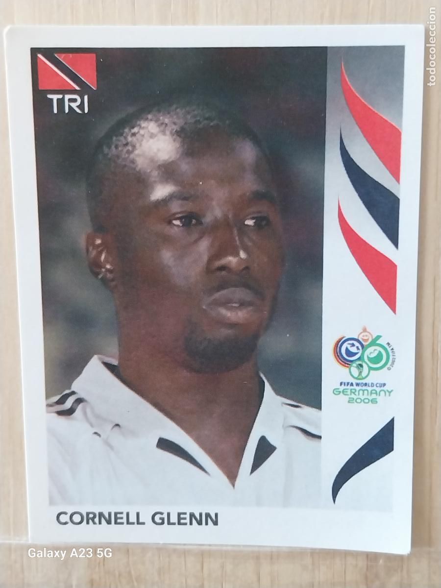 Cromos de f&uacute;tbol: GLENN 145 TRINIDAD TOBAGO *** GERMANY 2006 PANINI CROMO ORIGINAL SIN PEGAR NUNCA ++