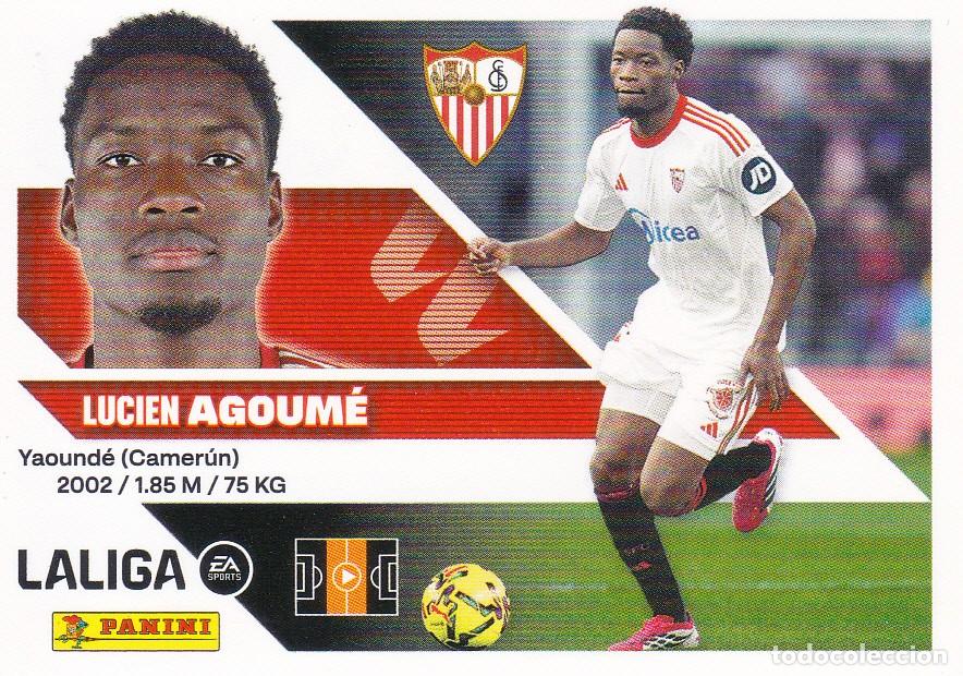 Cromos de f&uacute;tbol: ESTE 2026-27 * AGOUM&Eacute; * N&ordm; 12 - DEL SEVILLA (NUEVO DE SOBRE) (A-20)
