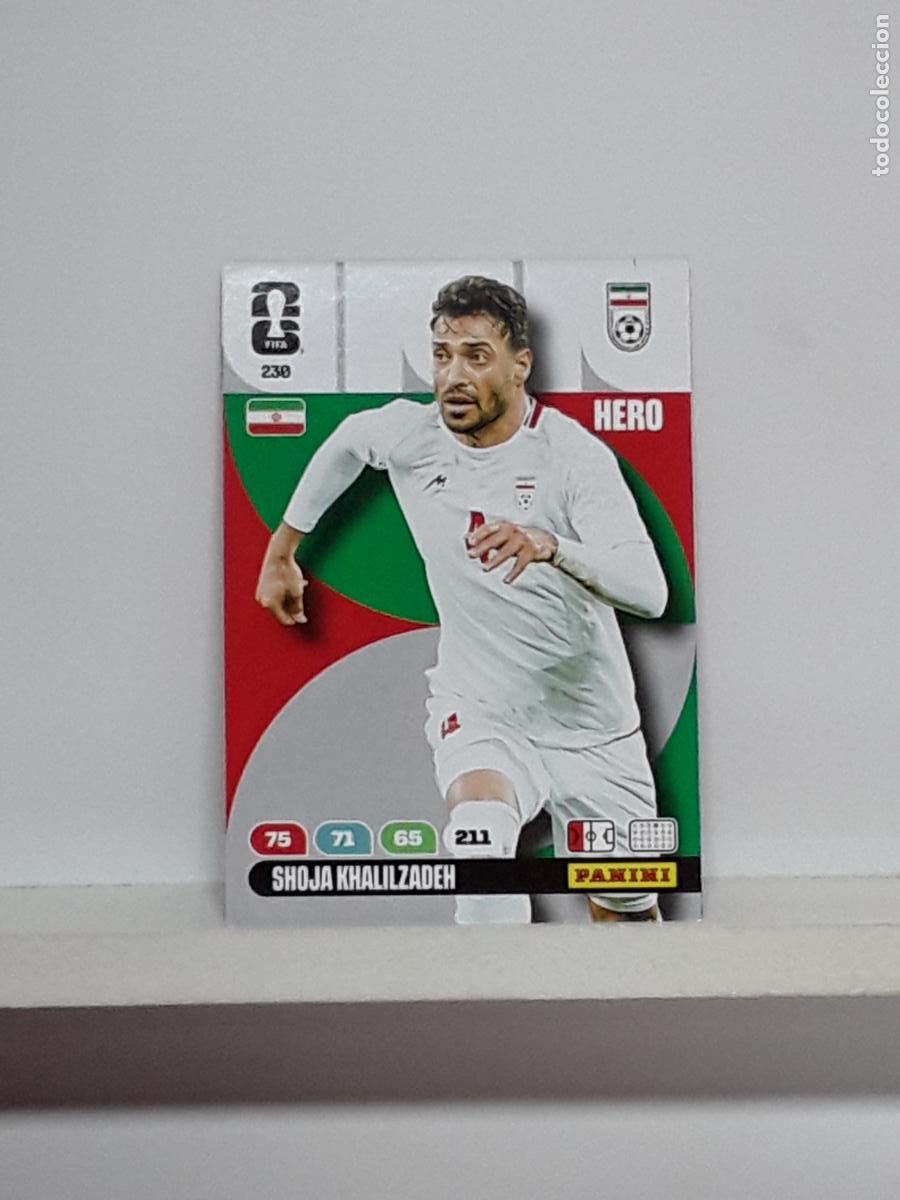 Cromos de f&uacute;tbol: ADRENALYN MUNDIAL 2026 WORLD CUP 26 ALBUM PANINI N 230 IRAN SHOJA KHALILZADEH