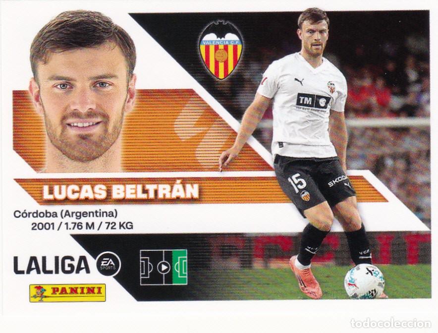 Cromos de f&uacute;tbol: ESTE 2026-27 * LUCAS BELTR&Aacute;N * N&ordm; 20B - DEL VALENCIA (NUEVO DE SOBRE) (A-20)