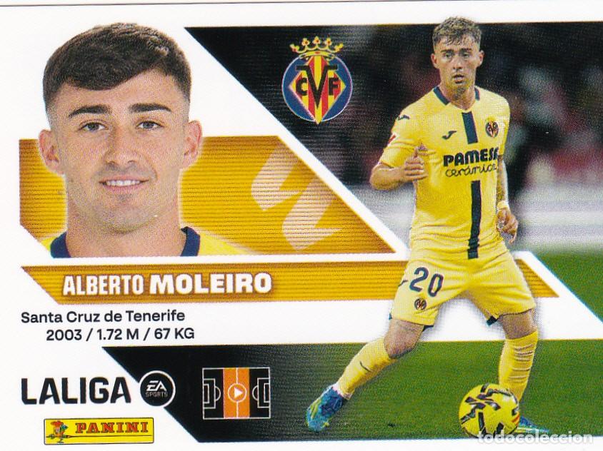 Cromos de f&uacute;tbol: ESTE 2026-27 * MOLEIRO * N&ordm; 14 - DEL VILLARREAL (NUEVO DE SOBRE) (A-20)
