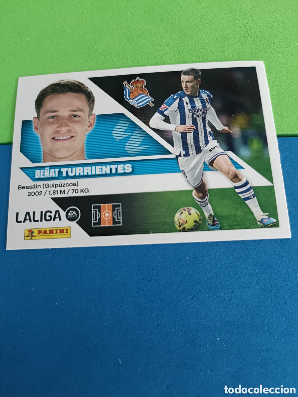 Cromos de f&uacute;tbol: Panini cromos stickers Liga este 2026 2027 26 27 - Real Sociedad 12 Tuerrientes