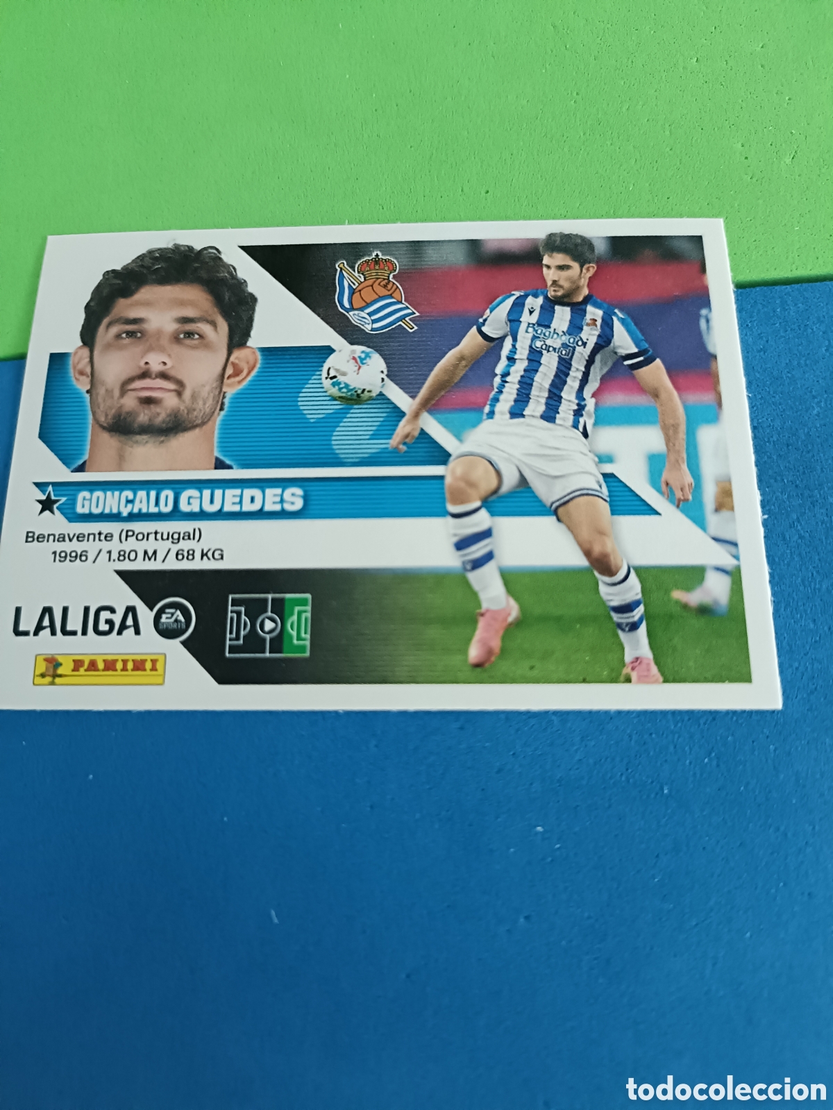 Cromos de f&uacute;tbol: Panini cromos stickers Liga este 2026 2027 26 27 - Real Sociedad 18 Guedes