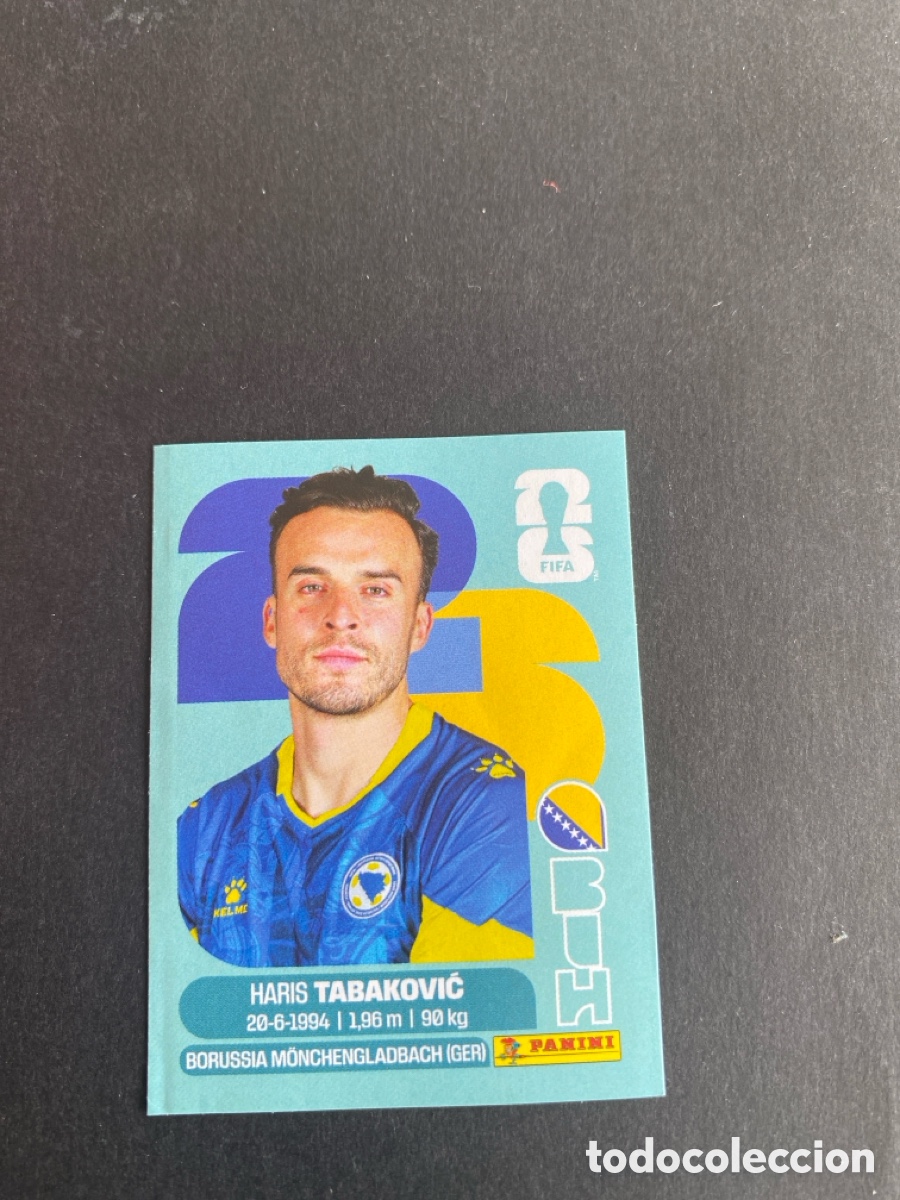 Cromos de f&uacute;tbol: Cromo Bosnia y Herzegovina N*20 Mundial 2026