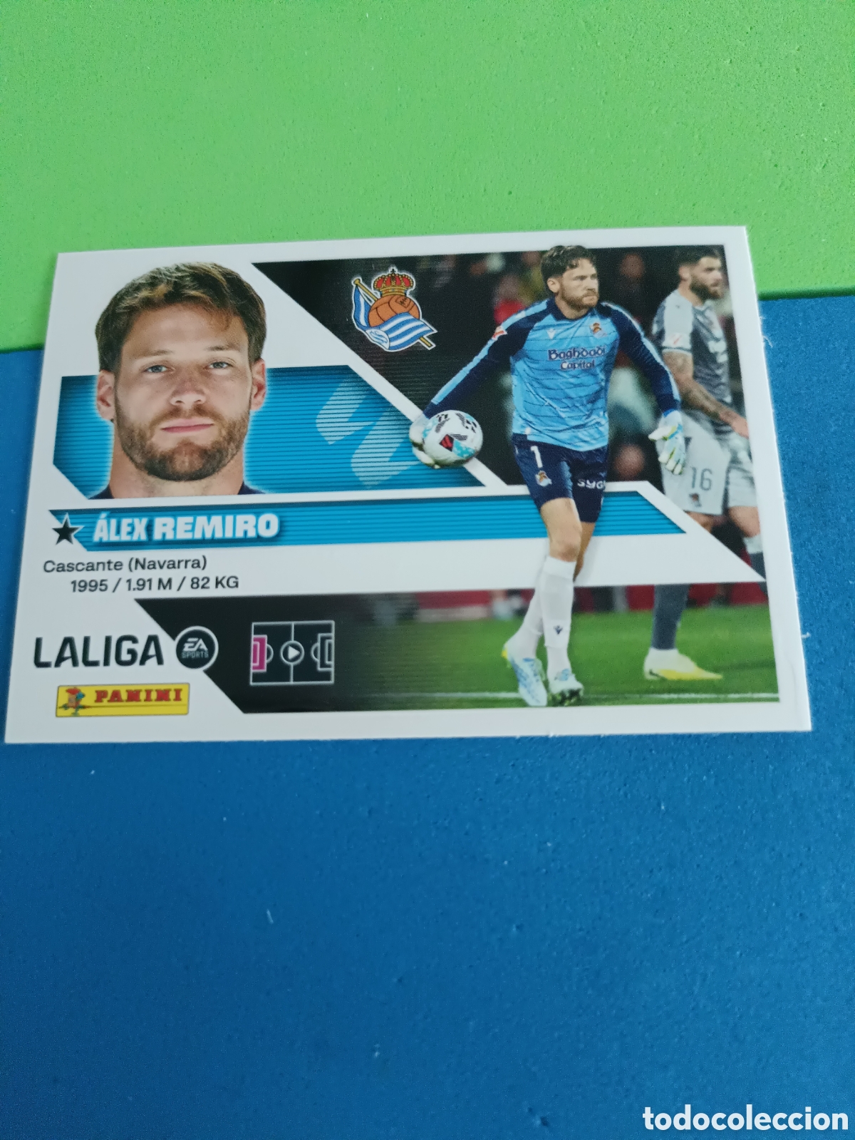 Cromos de f&uacute;tbol: Panini cromos stickers Liga este 2026 2027 26 27 - Real Sociedad 3 Remiro