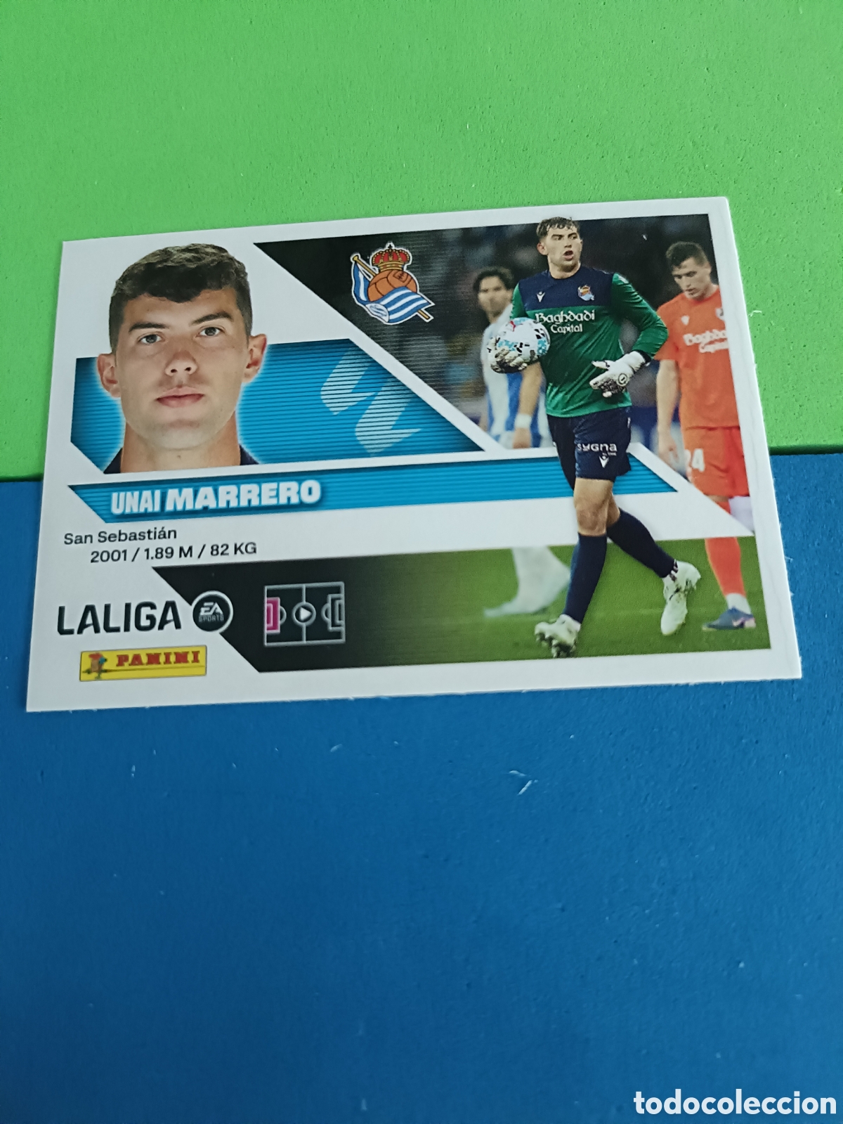 Cromos de f&uacute;tbol: Panini cromos stickers Liga este 2026 2027 26 27 - Real Sociedad 4 Marrero