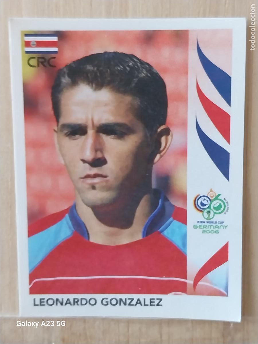 Fu&szlig;ball-Sticker: GONZALEZ 40 COSTA RICA *** GERMANY 2006 PANINI CROMO ORIGINAL SIN PEGAR NUNCA +