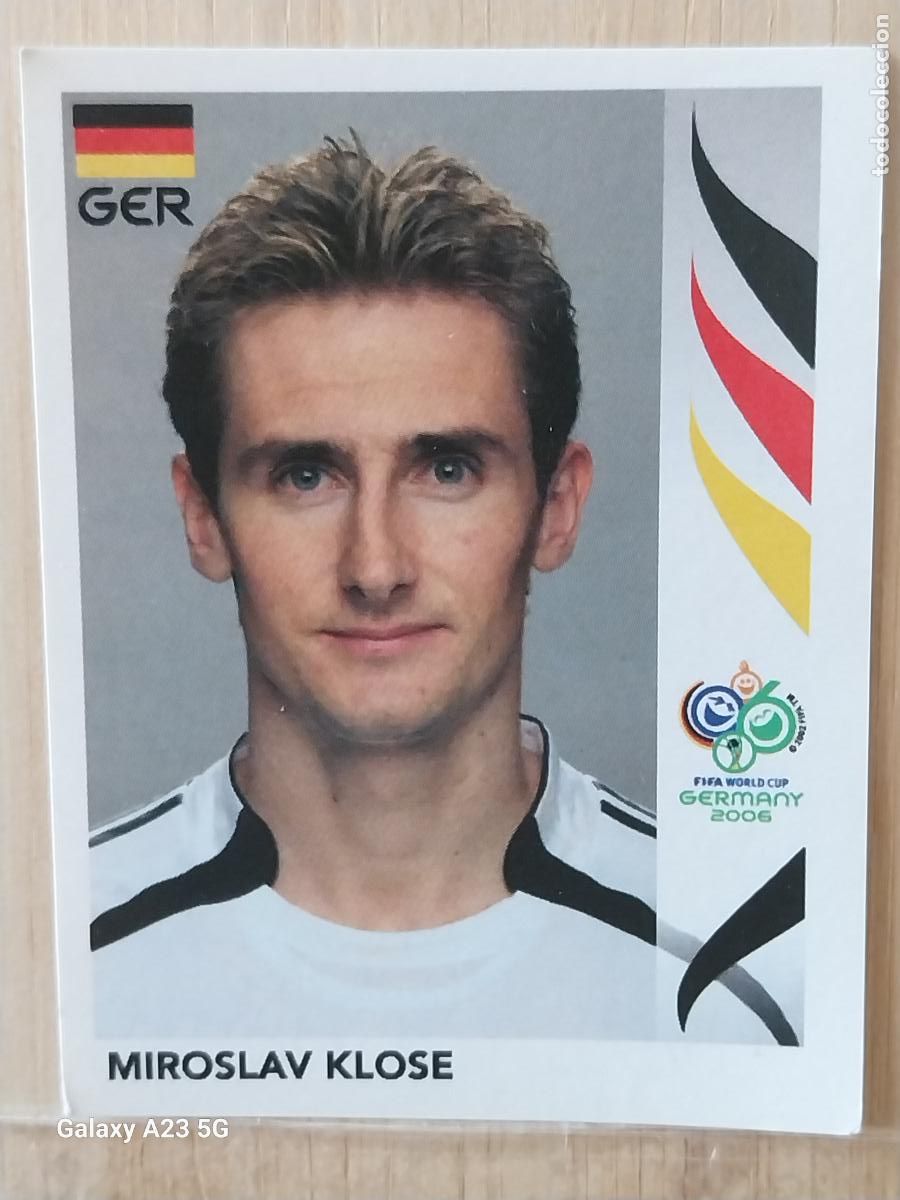 Fu&szlig;ball-Sticker: KLOSE 33 ALEMANIA *** GERMANY 2006 PANINI CROMO ORIGINAL SIN PEGAR NUNCA +
