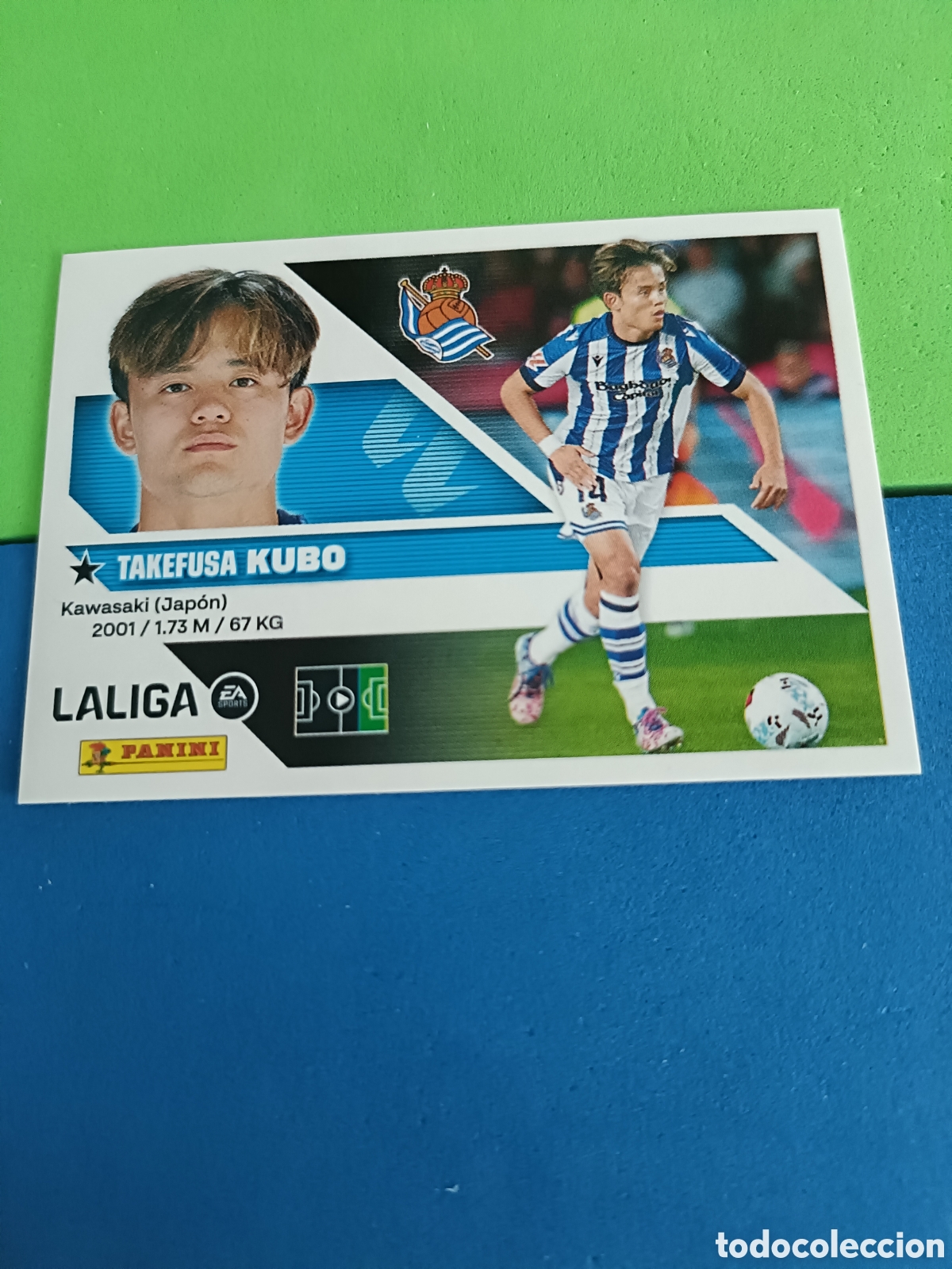 Fu&szlig;ball-Sticker: Panini cromos stickers Liga este 2026 2027 26 27 - Real Sociedad 17 Kubo