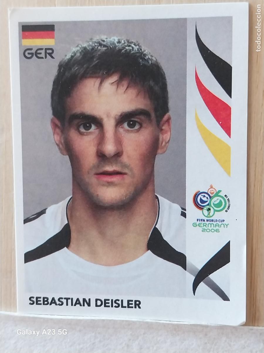 Fu&szlig;ball-Sticker: DEISLER 26 ALEMANIA *** GERMANY 2006 PANINI CROMO ORIGINAL SIN PEGAR NUNCA ++