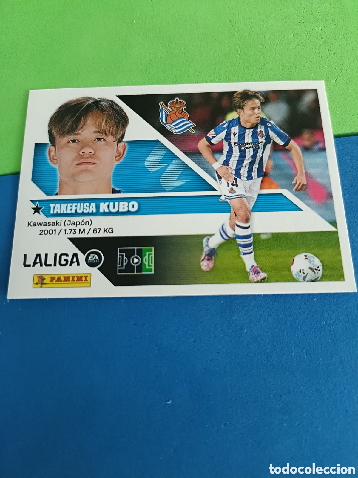 Fu&szlig;ball-Sticker: Panini cromos stickers Liga este 2026 2027 26 27 - Real Sociedad 17 Kubo