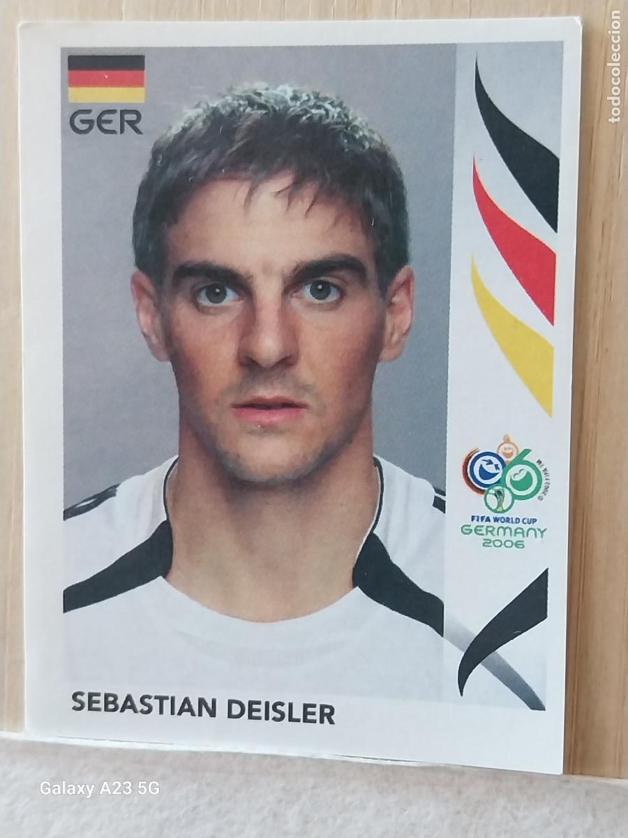 Fu&szlig;ball-Sticker: DEISLER 26 ALEMANIA ** GERMANY 2006 PANINI CROMO ORIGINAL SIN PEGAR NUNCA ++