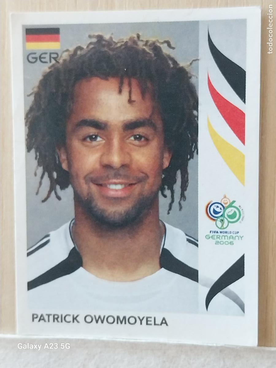 Fu&szlig;ball-Sticker: OWOMOYELA 24 ALEMANIA ** GERMANY 2006 PANINI CROMO ORIGINAL SIN PEGAR NUNCA ++