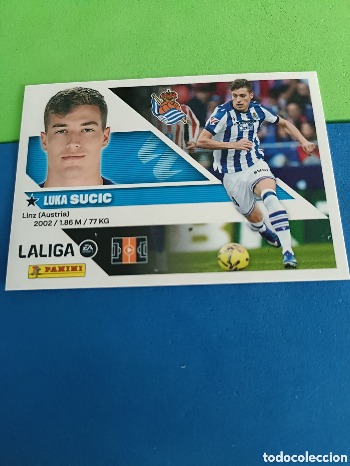 Fu&szlig;ball-Sticker: Panini cromos stickers Liga este 2026 2027 26 27 - Real Sociedad 15 Sucic