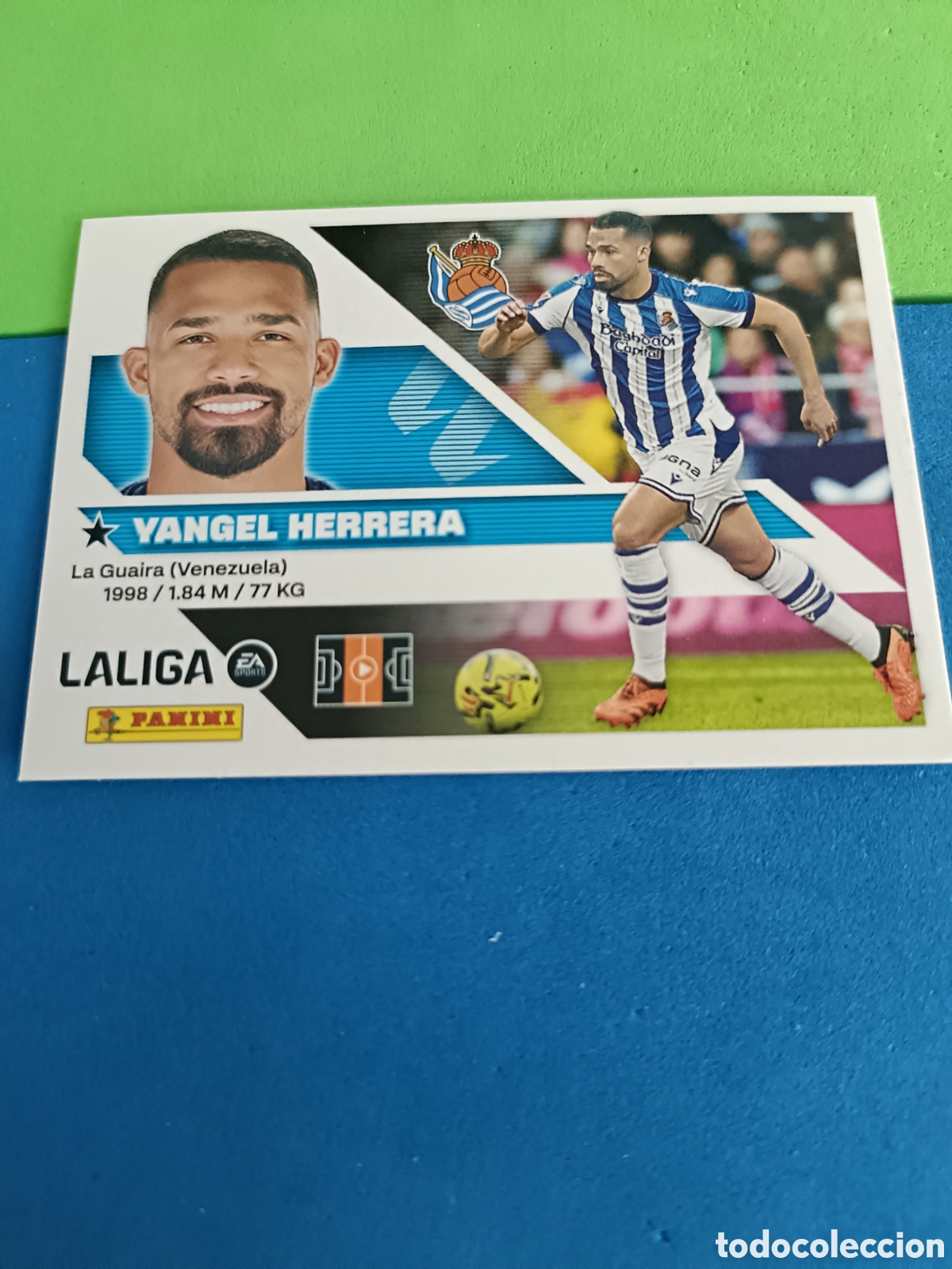 Fu&szlig;ball-Sticker: Panini cromos stickers Liga este 2026 2027 26 27 - Real Sociedad 13A Yangel Herrera