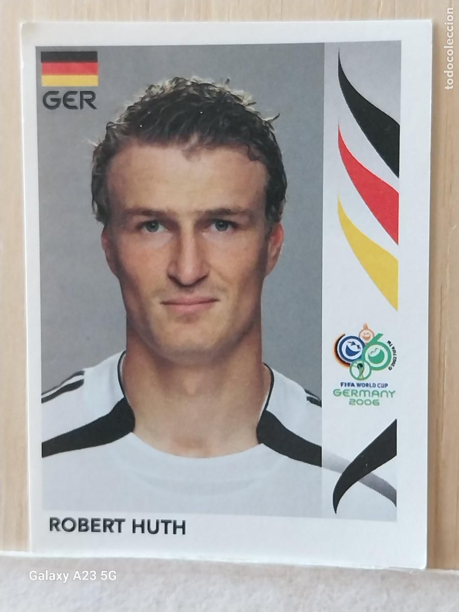Fu&szlig;ball-Sticker: HUTH 21 ALEMANIA ** GERMANY 2006 PANINI CROMO ORIGINAL SIN PEGAR NUNCA ++