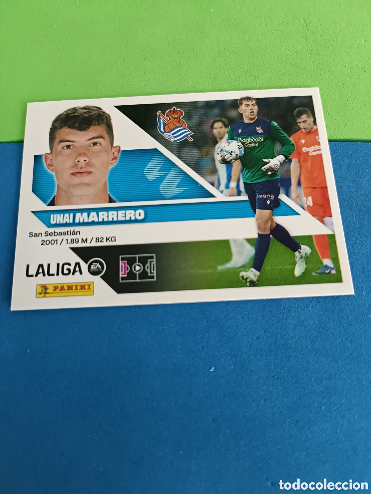 Fu&szlig;ball-Sticker: Panini cromos stickers Liga este 2026 2027 26 27 - Real Sociedad 4 Marrero