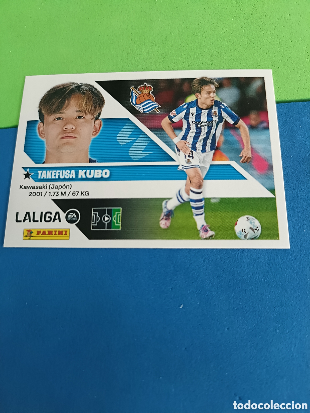 Fu&szlig;ball-Sticker: Panini cromos stickers Liga este 2026 2027 26 27 - Real Sociedad 17 Kubo